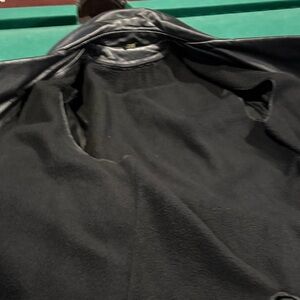 Elegant Black Men's Trench Coat